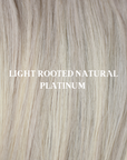 Light Rooted Natural Platinum- Hand Tied