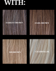 Rooted Dark Chestnut- R-Cut Weft