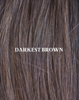 Darkest Brown- R-Cut Weft